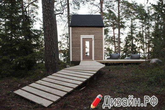 Новое в дизайне — загородный домик финского дизайнера Робина Фалька
